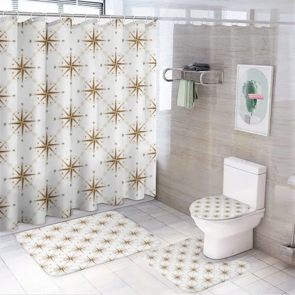 Pathfinding on a shower curtain