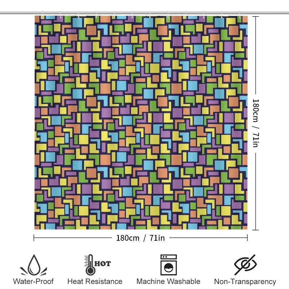 Retro Shapes Pattern — Detail 2