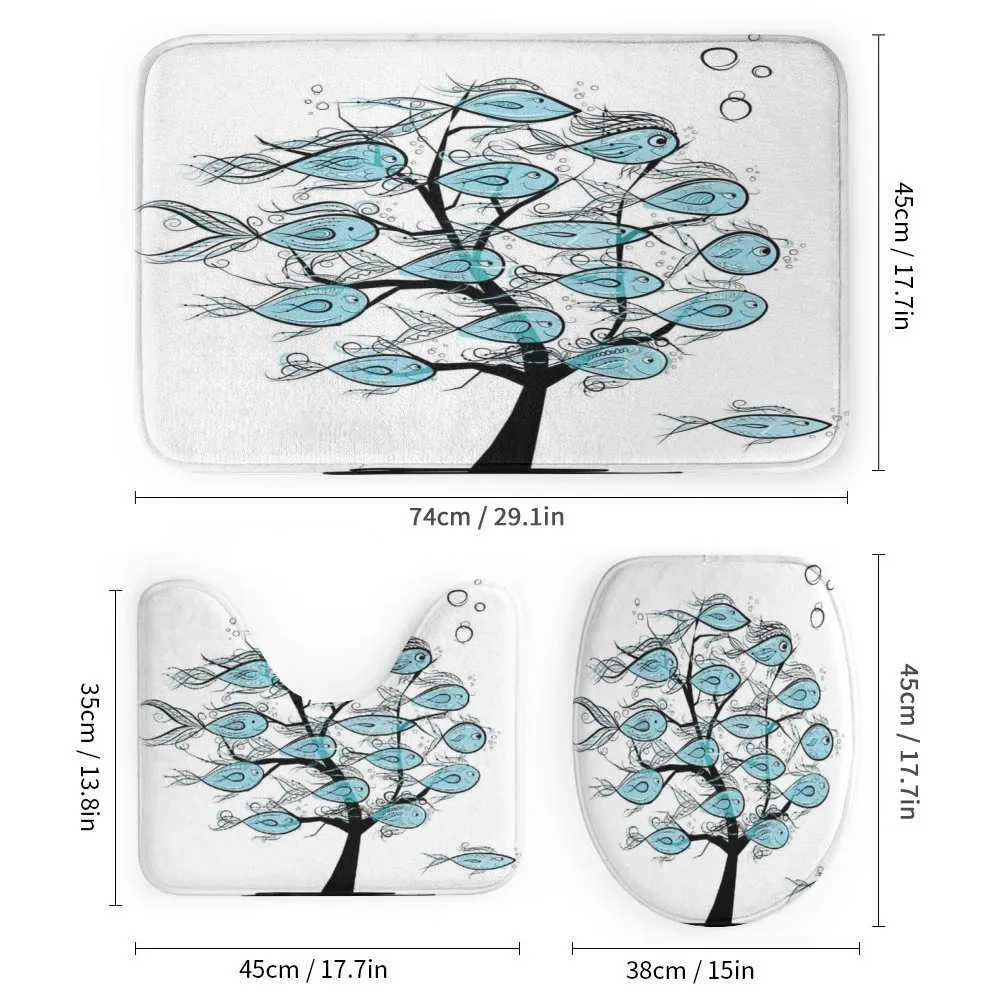 Sea Animals on Tree Theme — Detail 1