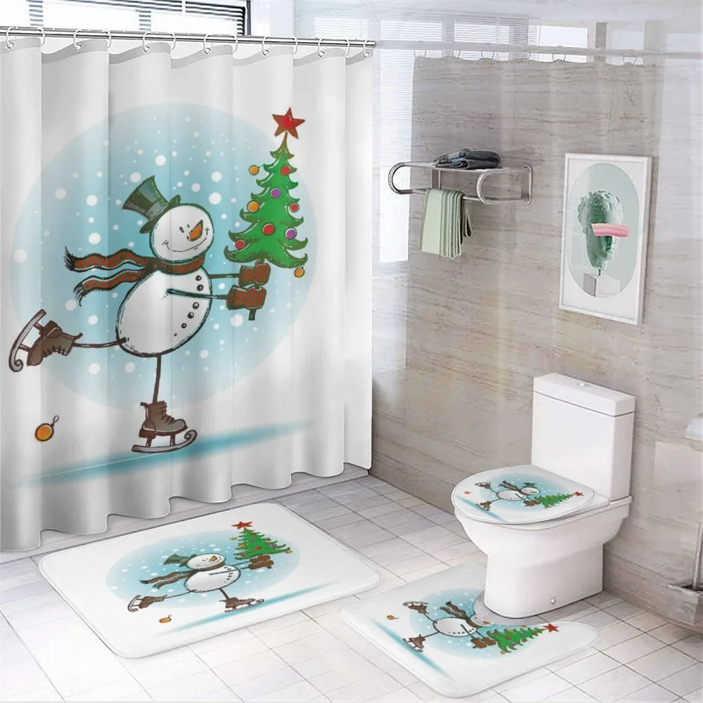 Skating Xmas Tree Snow — Your design