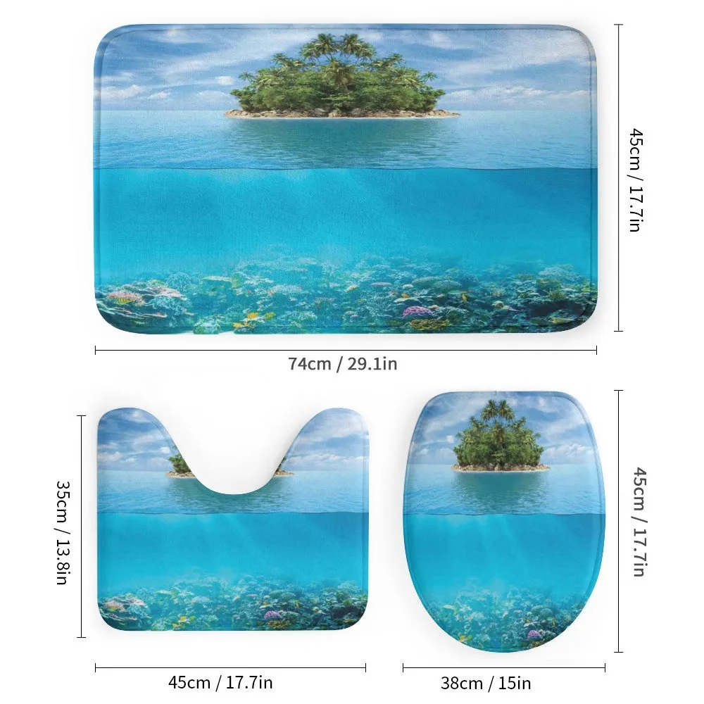 Small Island in Ocean — Detail 1