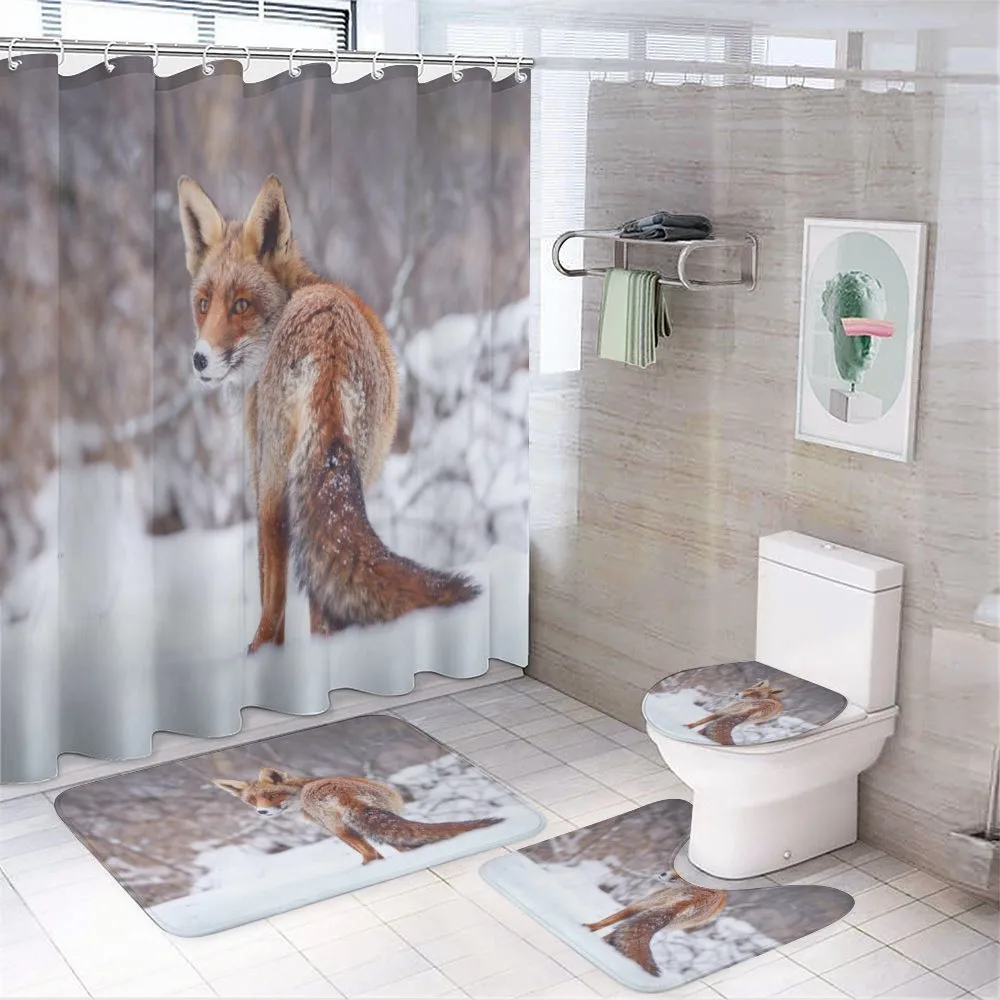 Snowy Country Furry Animal — Your design