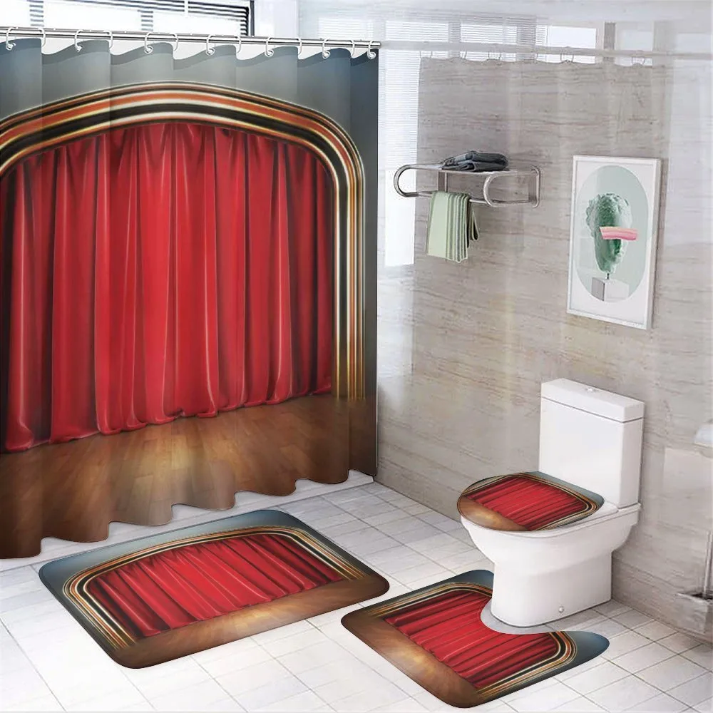 Stage with Classic Curtains — Your design