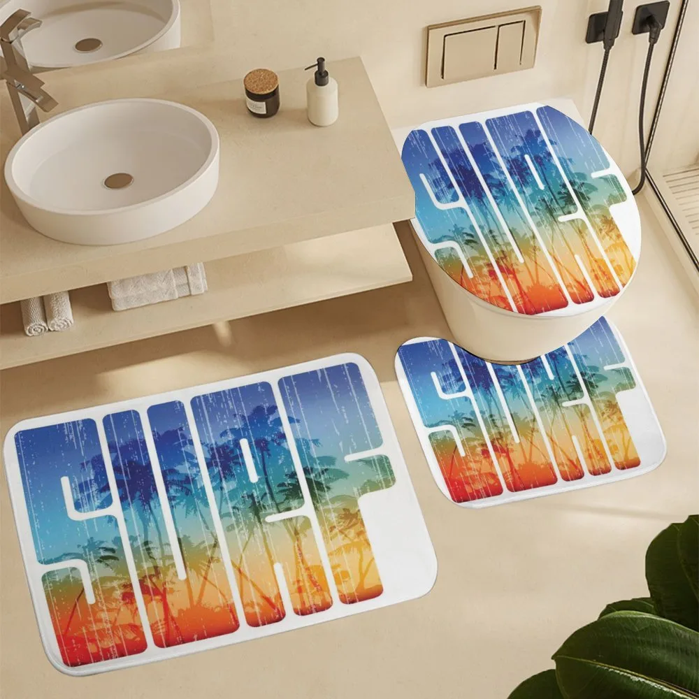 Surf Retro Letters Palms — Detail 5
