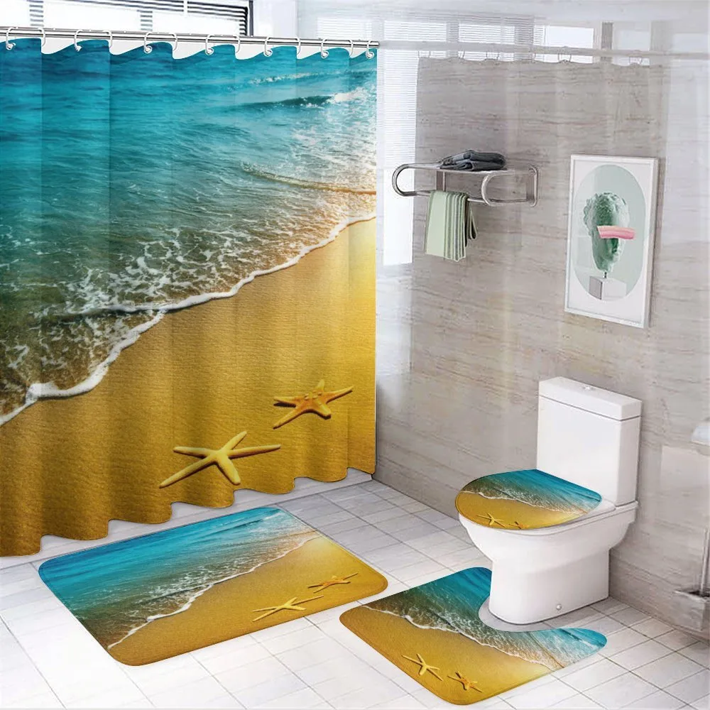 Summer Sunset — 4-Piece Bathroom Set preview
