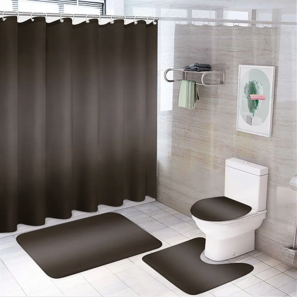 Modern Natural Wood Art — 4-Piece Bathroom Set preview