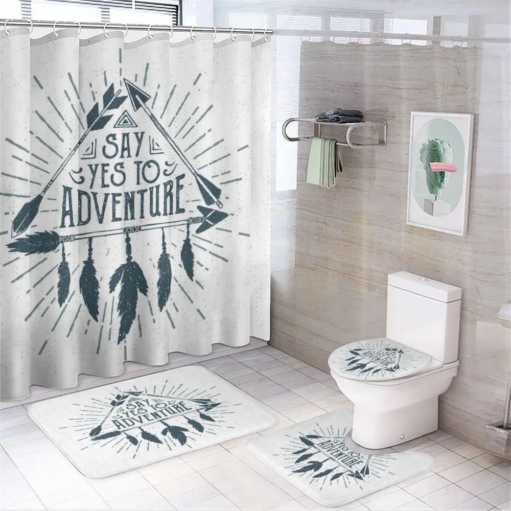Frame Arrows — 4-Piece Bathroom Set preview