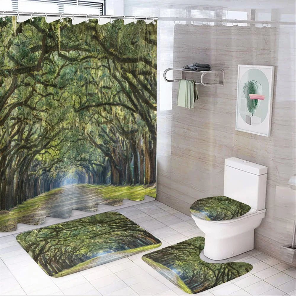 Serene Pathway Trekking — 4-Piece Bathroom Set preview