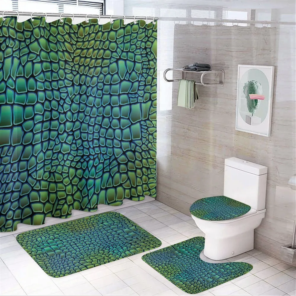Alligator Skin — 4-Piece Bathroom Set preview
