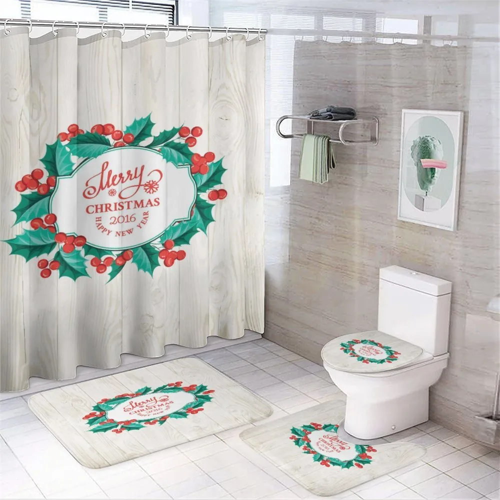 Mistletoe Board — 4-Piece Bathroom Set preview