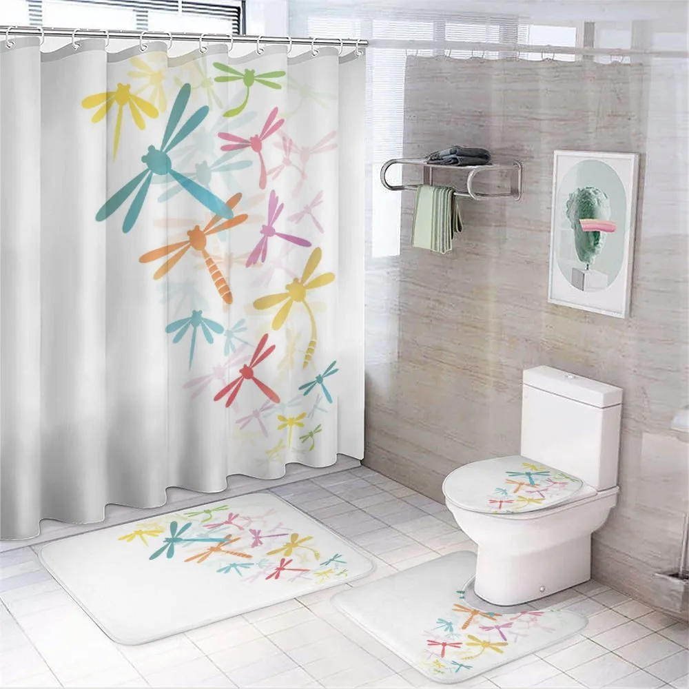 Winged Insects Bugs — 4-Piece Bathroom Set preview