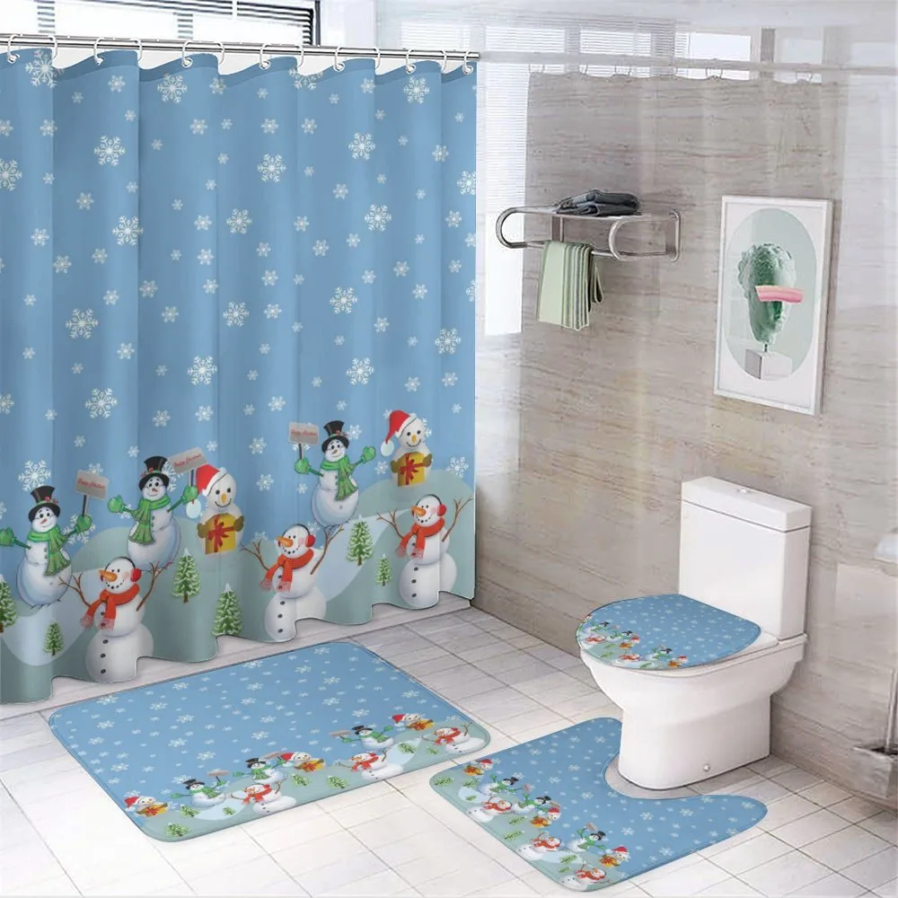 Winter Season Element — 4-Piece Bathroom Set preview