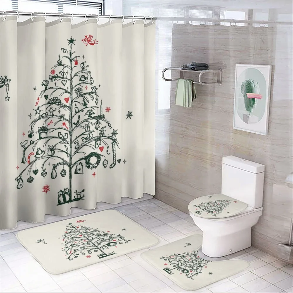 Tree and Fairies — 4-Piece Bathroom Set preview