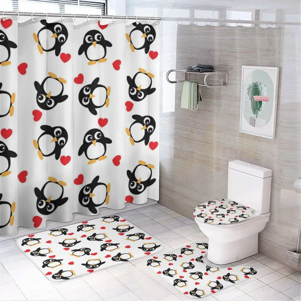 Romance Heart Shape — 4-Piece Bathroom Set preview