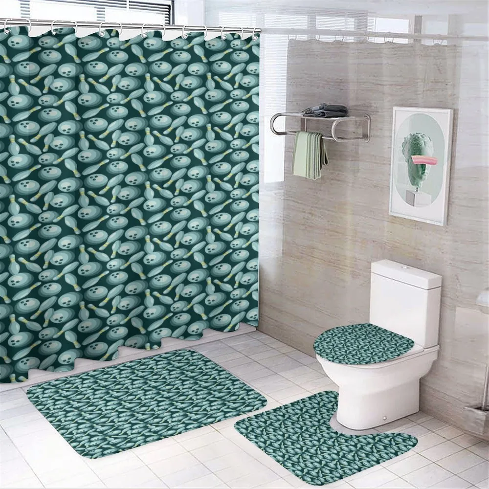 Balls Skittles Cartoon — 4-Piece Bathroom Set preview