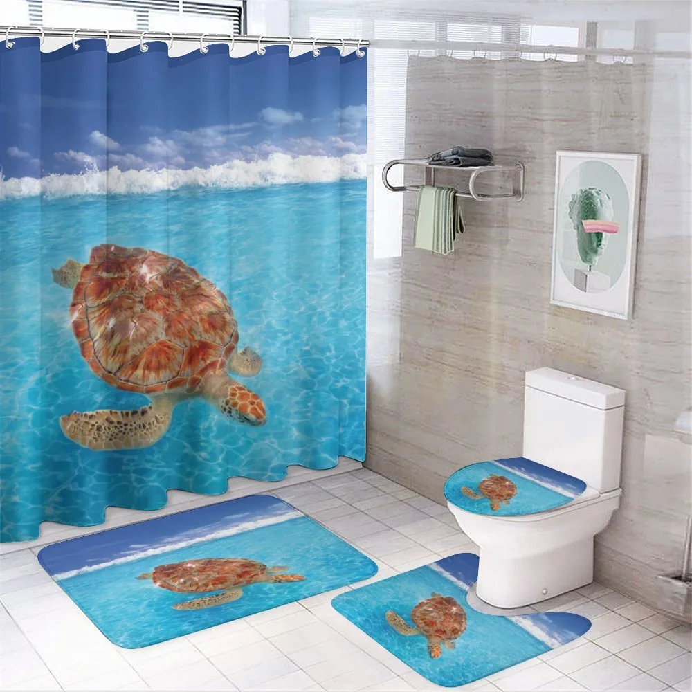 Chelonia Water Surface — 4-Piece Bathroom Set preview
