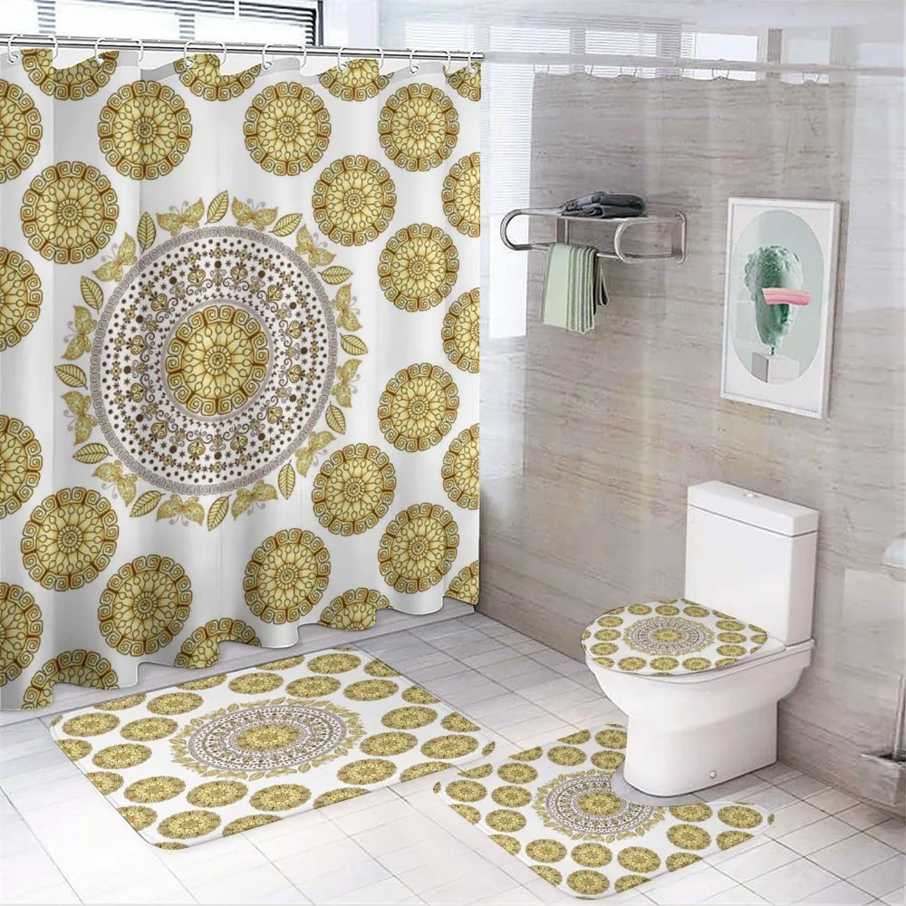 Natural Leaves — 4-Piece Bathroom Set preview