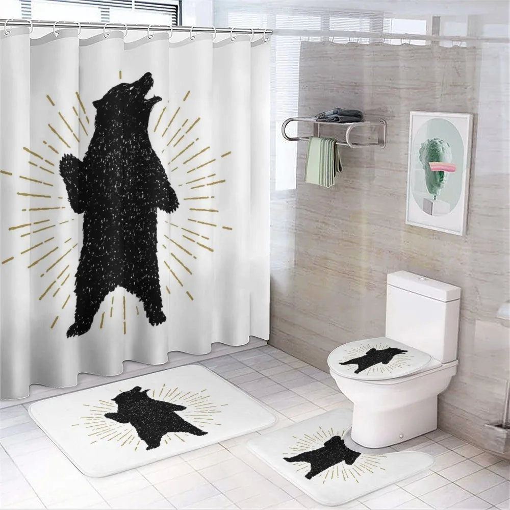 Sketch Art Tribal — 4-Piece Bathroom Set preview