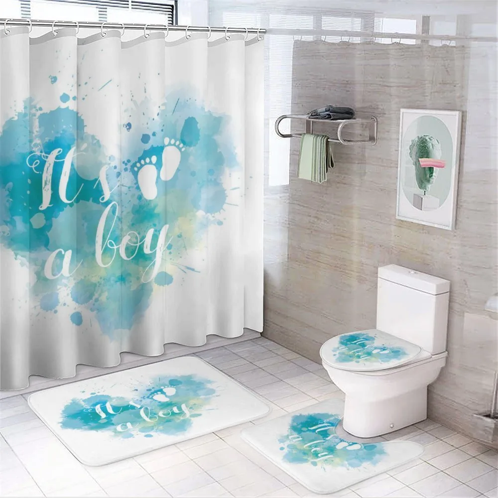 Its a Boy Grunge — 4-Piece Bathroom Set preview