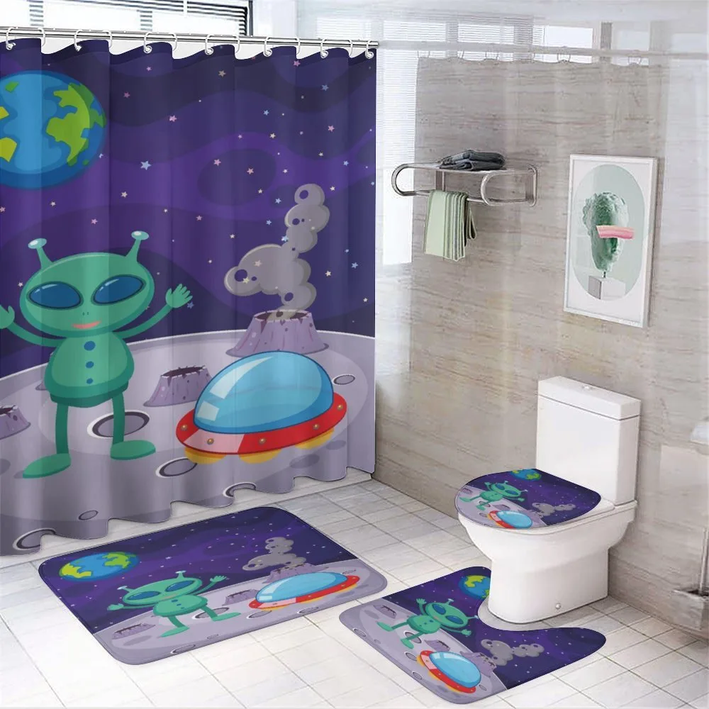 Vertical Shot Space Setting — 4-Piece Bathroom Set preview