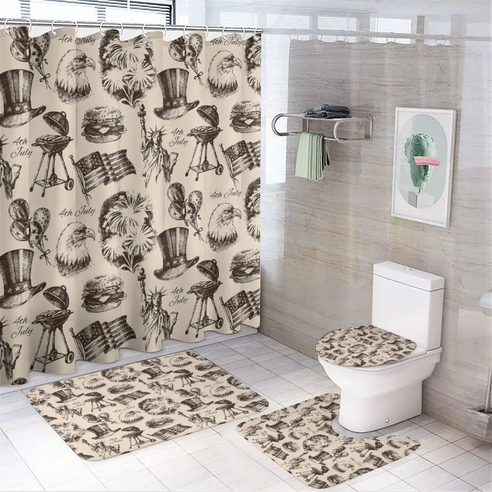 Vintage Americana — 4-Piece Bathroom Set preview