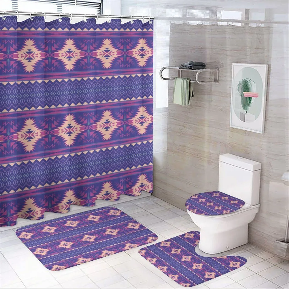 Modern Inspire Ornate Pattern — 4-Piece Bathroom Set preview