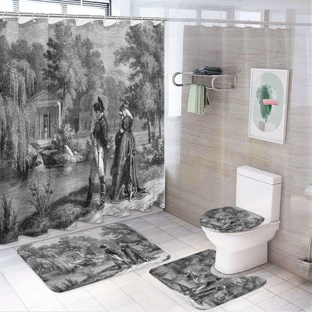 Napoleon Woman Garden — 4-Piece Bathroom Set preview