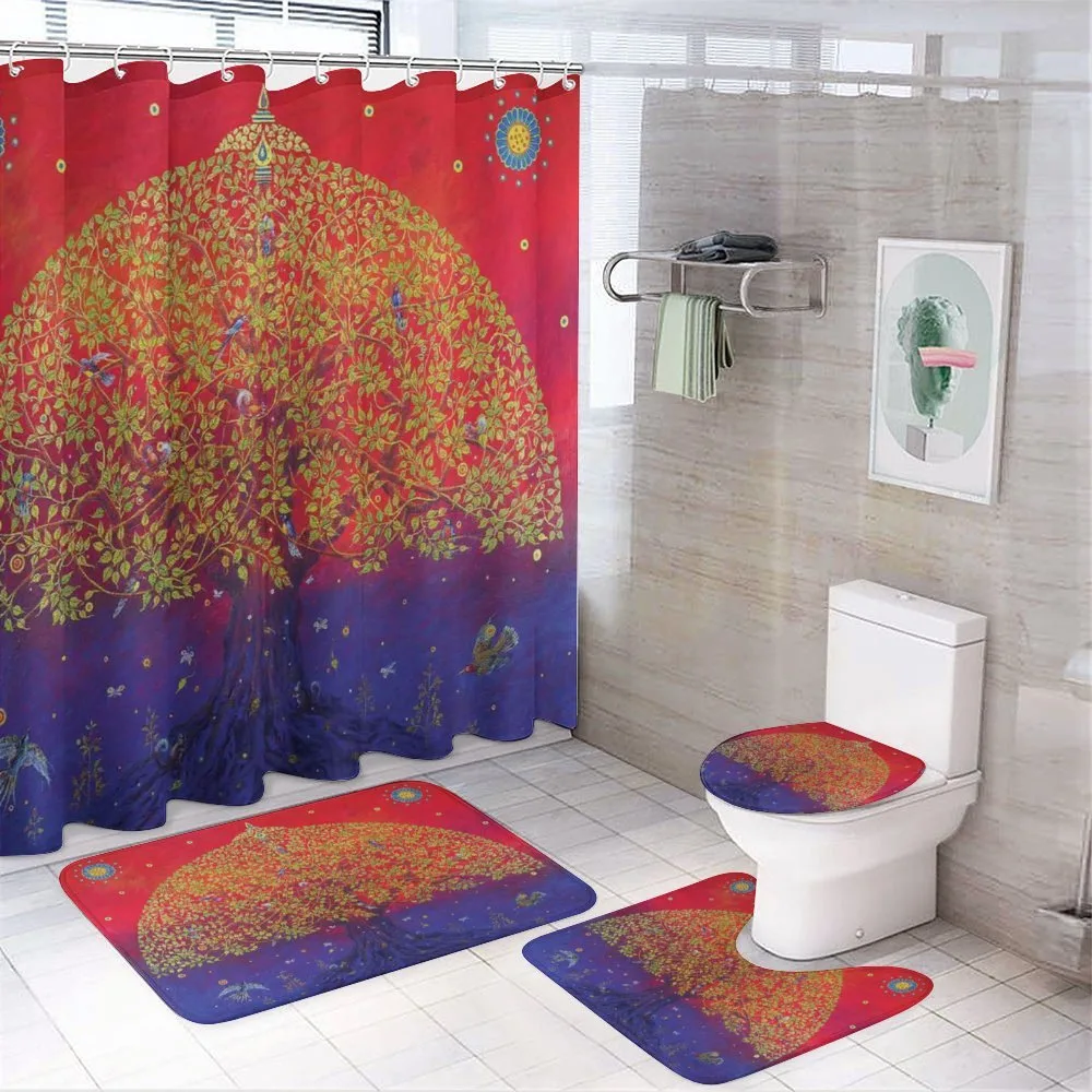 Eastern Artwork — 4-Piece Bathroom Set preview