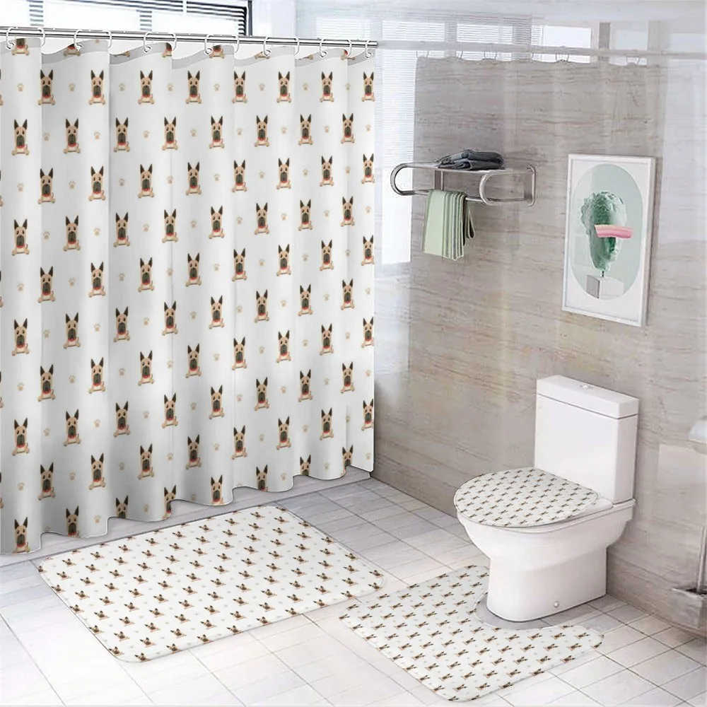Character Dog and Paws — 4-Piece Bathroom Set preview