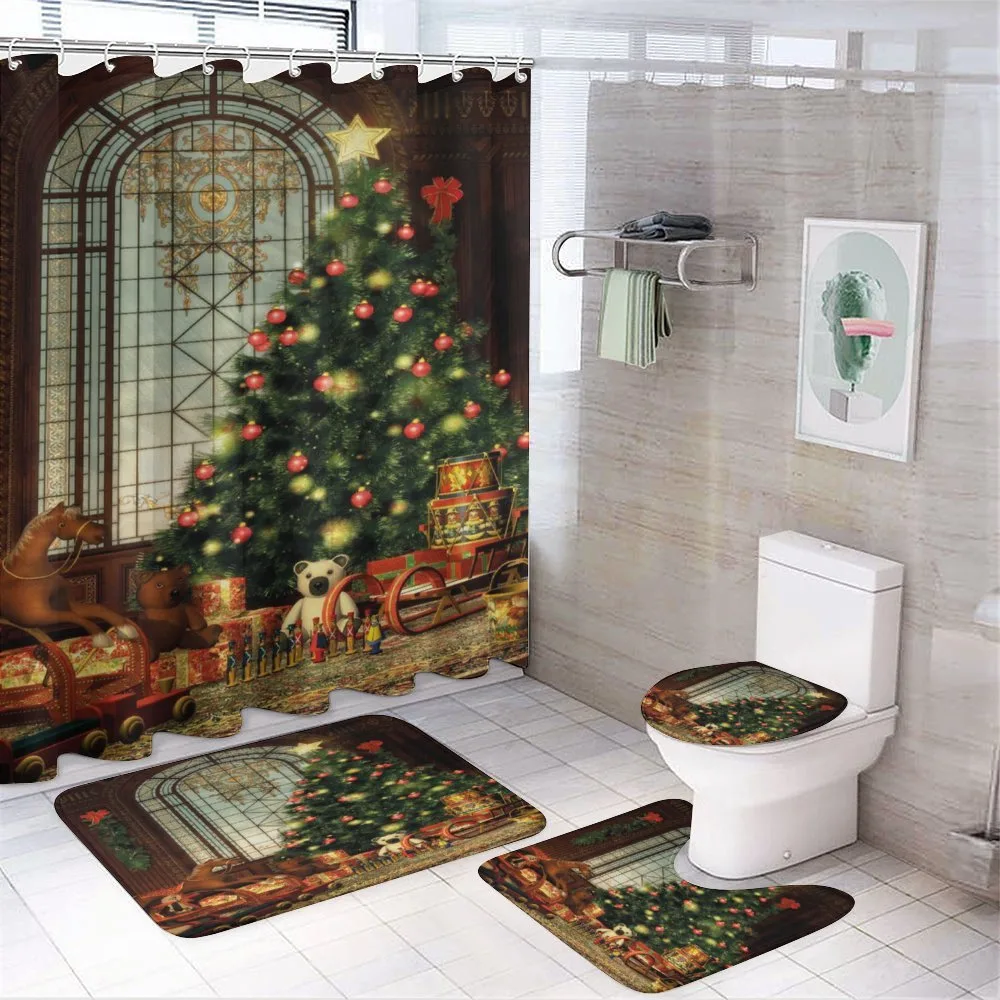 Xmas Tree — 4-Piece Bathroom Set preview
