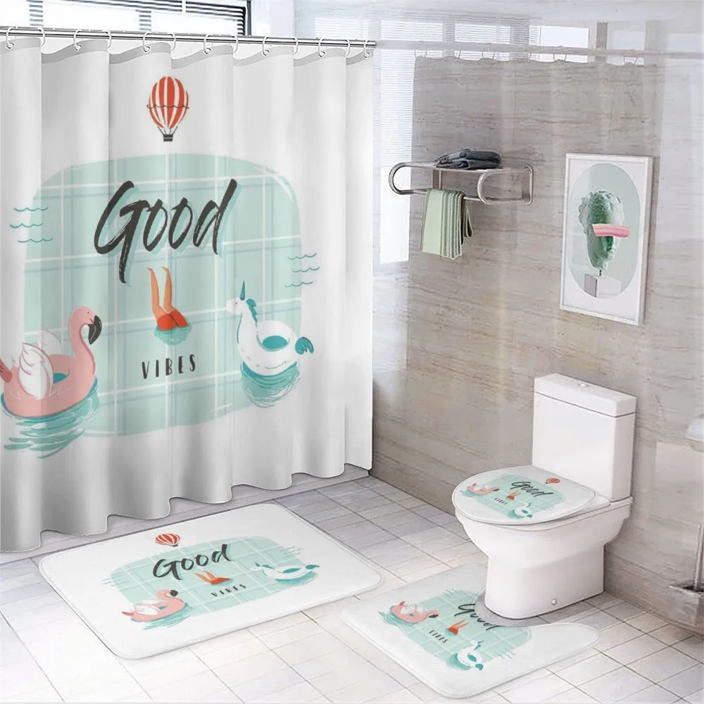 Summertime Fun Joy — 4-Piece Bathroom Set preview