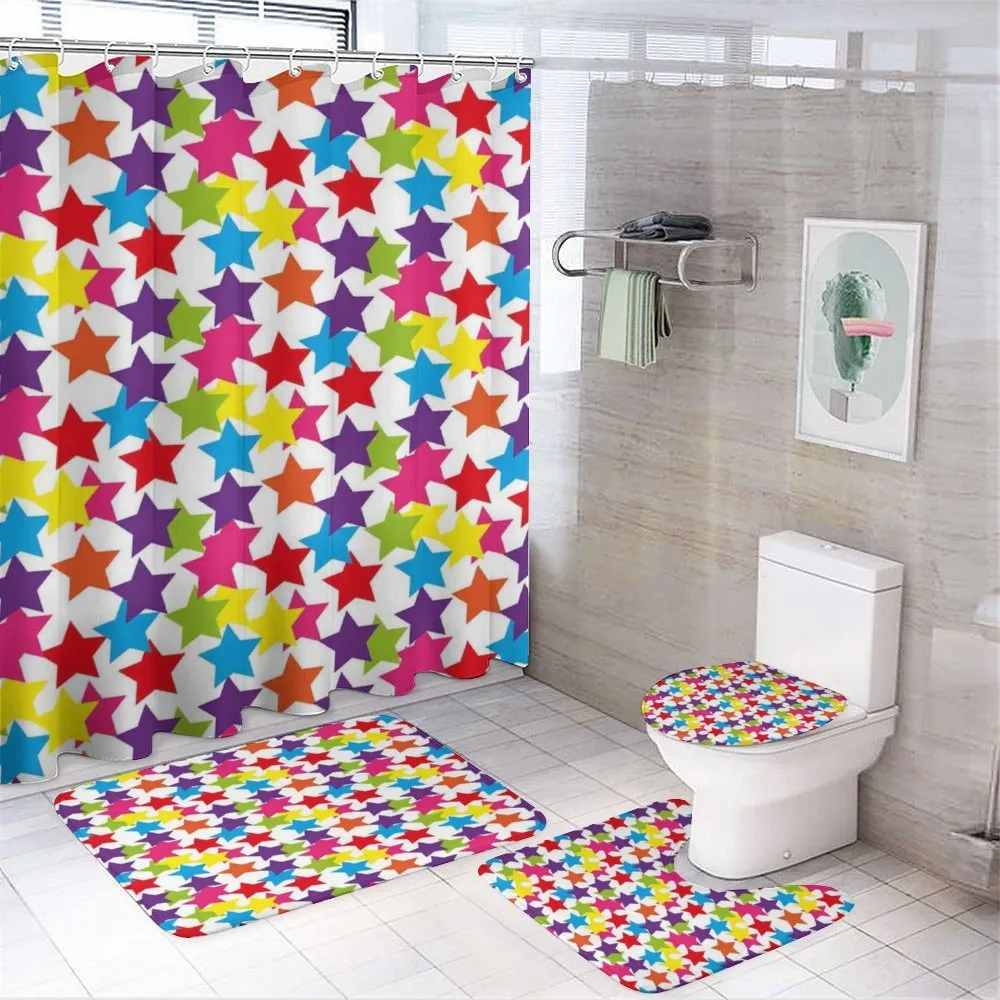 Funky Stars Kids Room — 4-Piece Bathroom Set preview