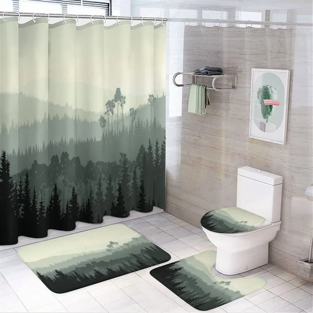 Valley Mystic Forest — 4-Piece Bathroom Set preview
