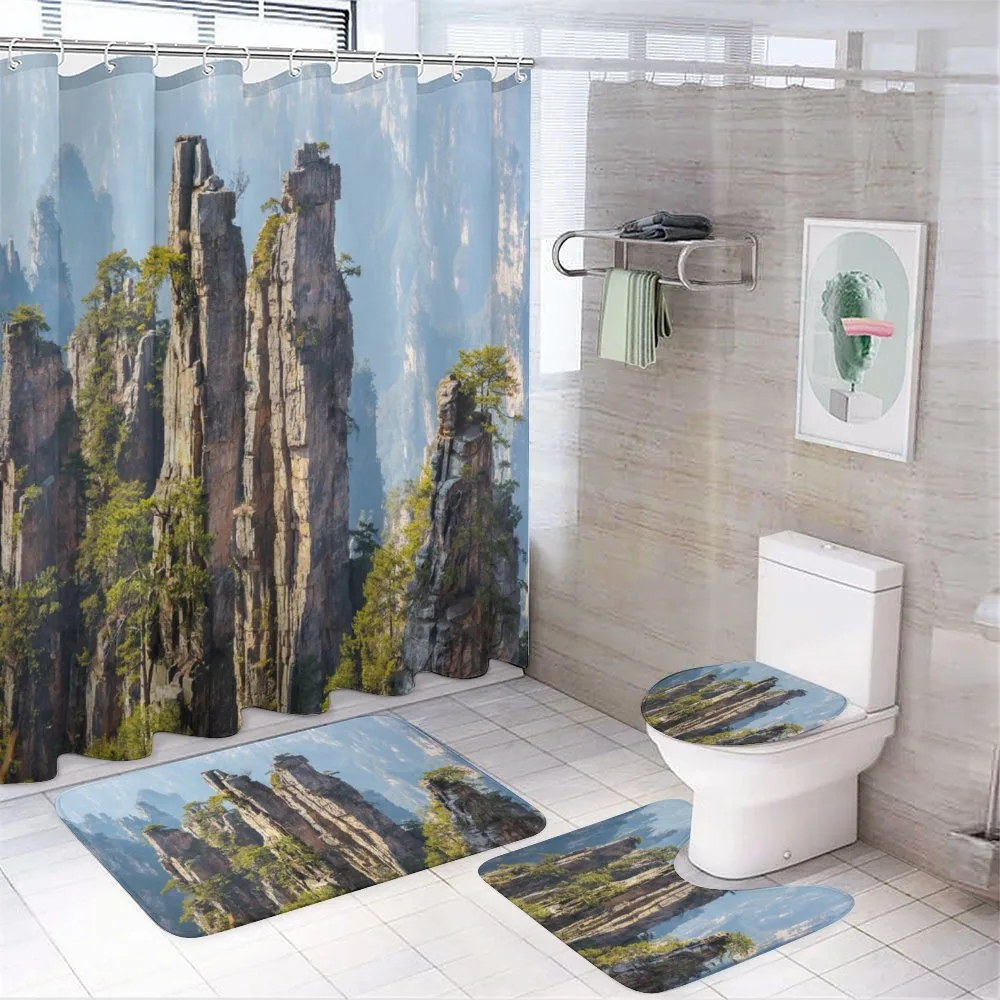 Wonders of World — 4-Piece Bathroom Set preview
