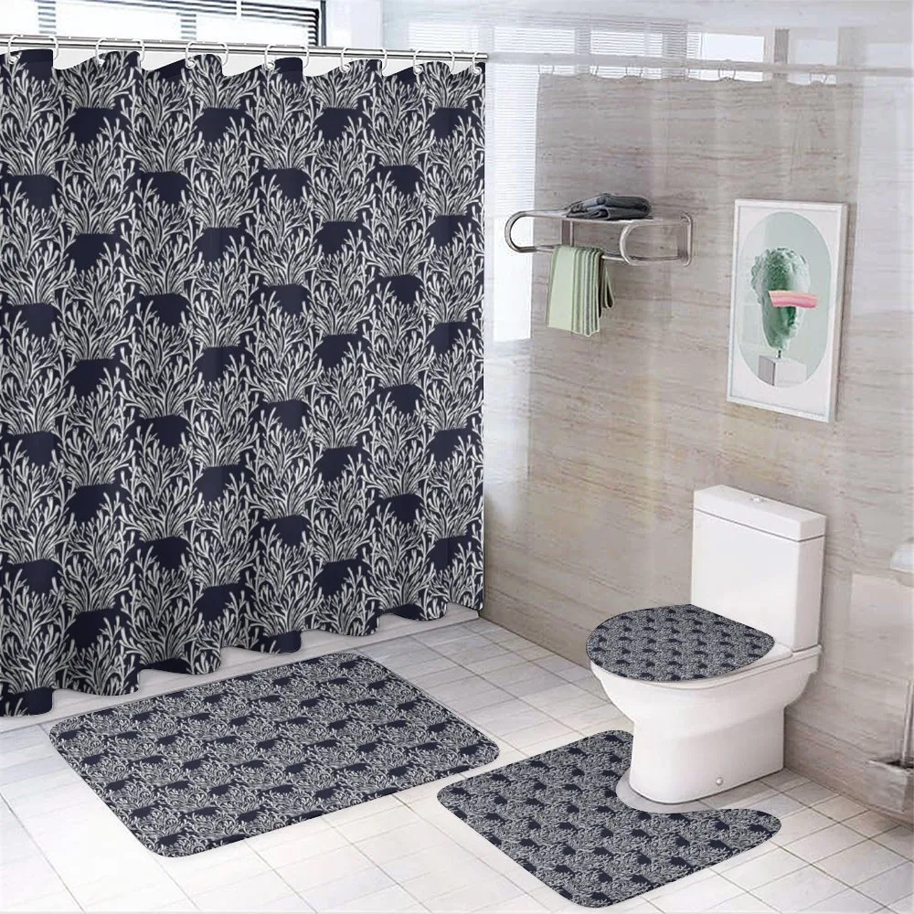 Tree Branches Plantation — 4-Piece Bathroom Set preview
