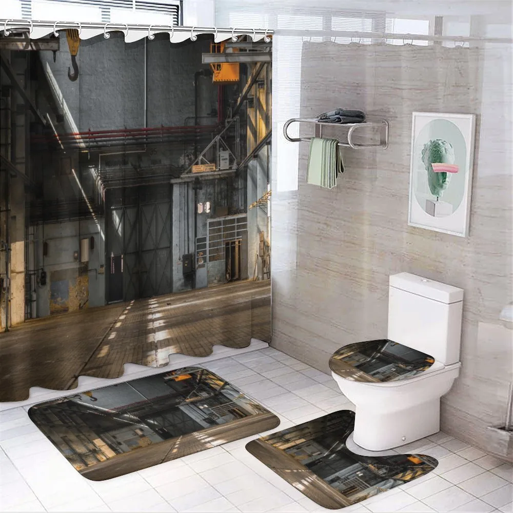 Dark Interior — 4-Piece Bathroom Set preview