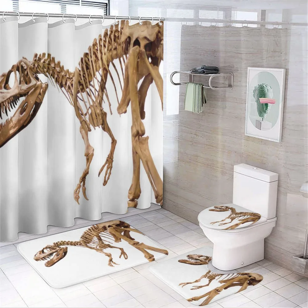 Archeology Theme T-Rex — 4-Piece Bathroom Set preview