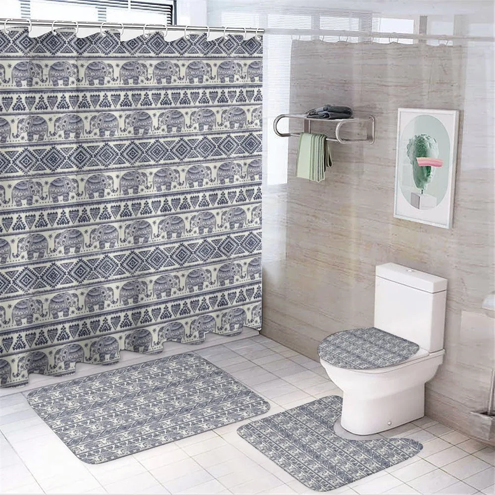 Ethnic Style Composition — 4-Piece Bathroom Set preview
