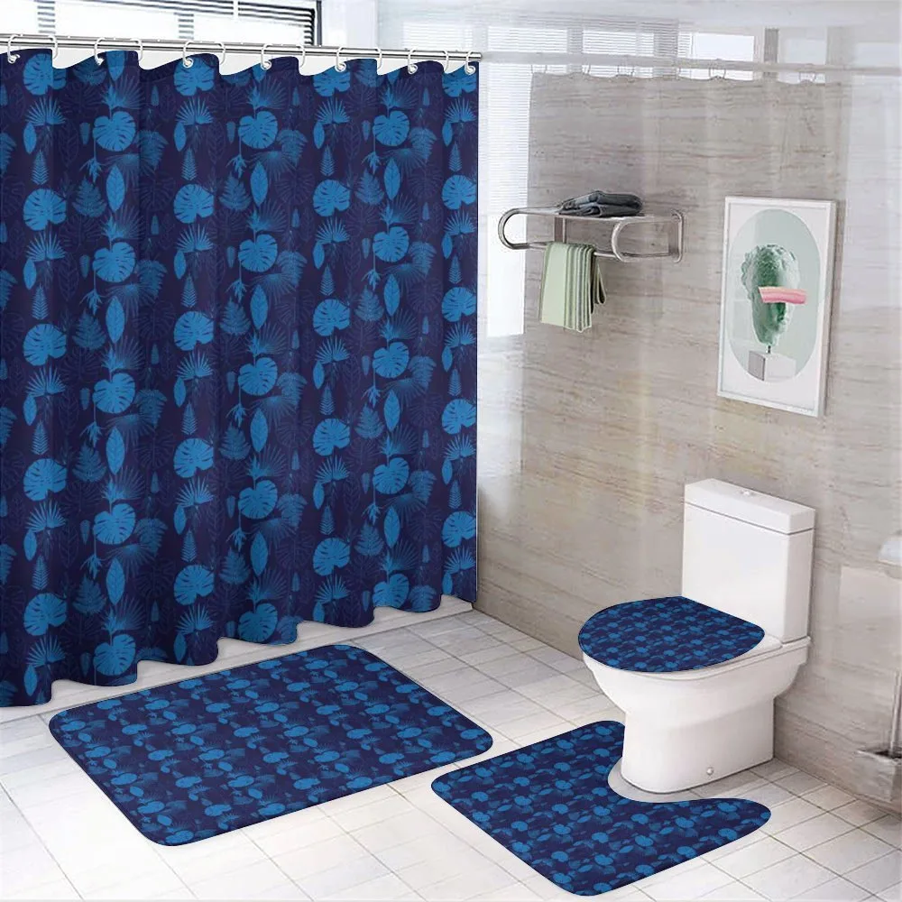 Tropical Plants Palms — 4-Piece Bathroom Set preview