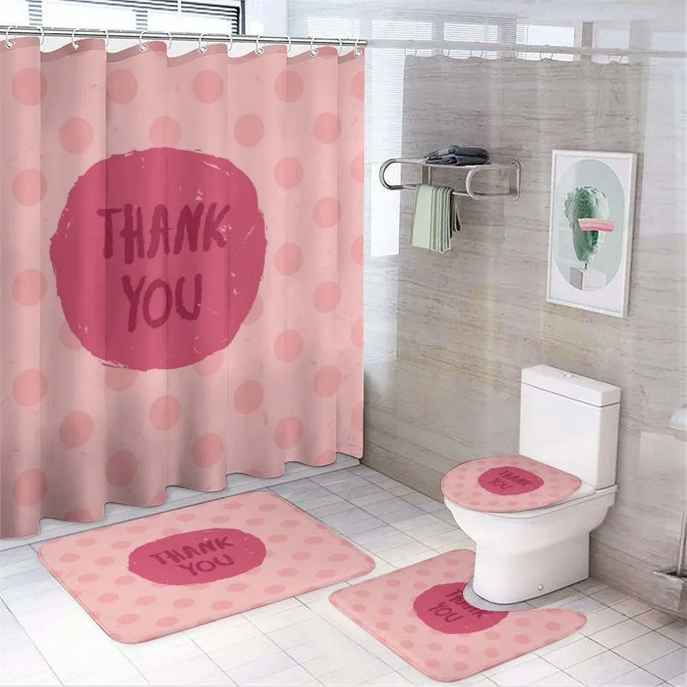 Thank You Wording — 4-Piece Bathroom Set preview