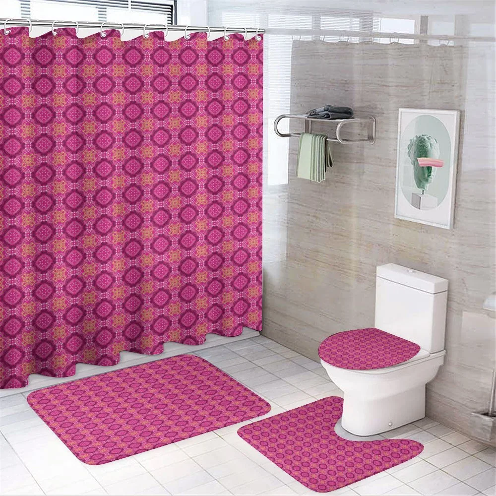Victorian Motifs Eastern — 4-Piece Bathroom Set preview