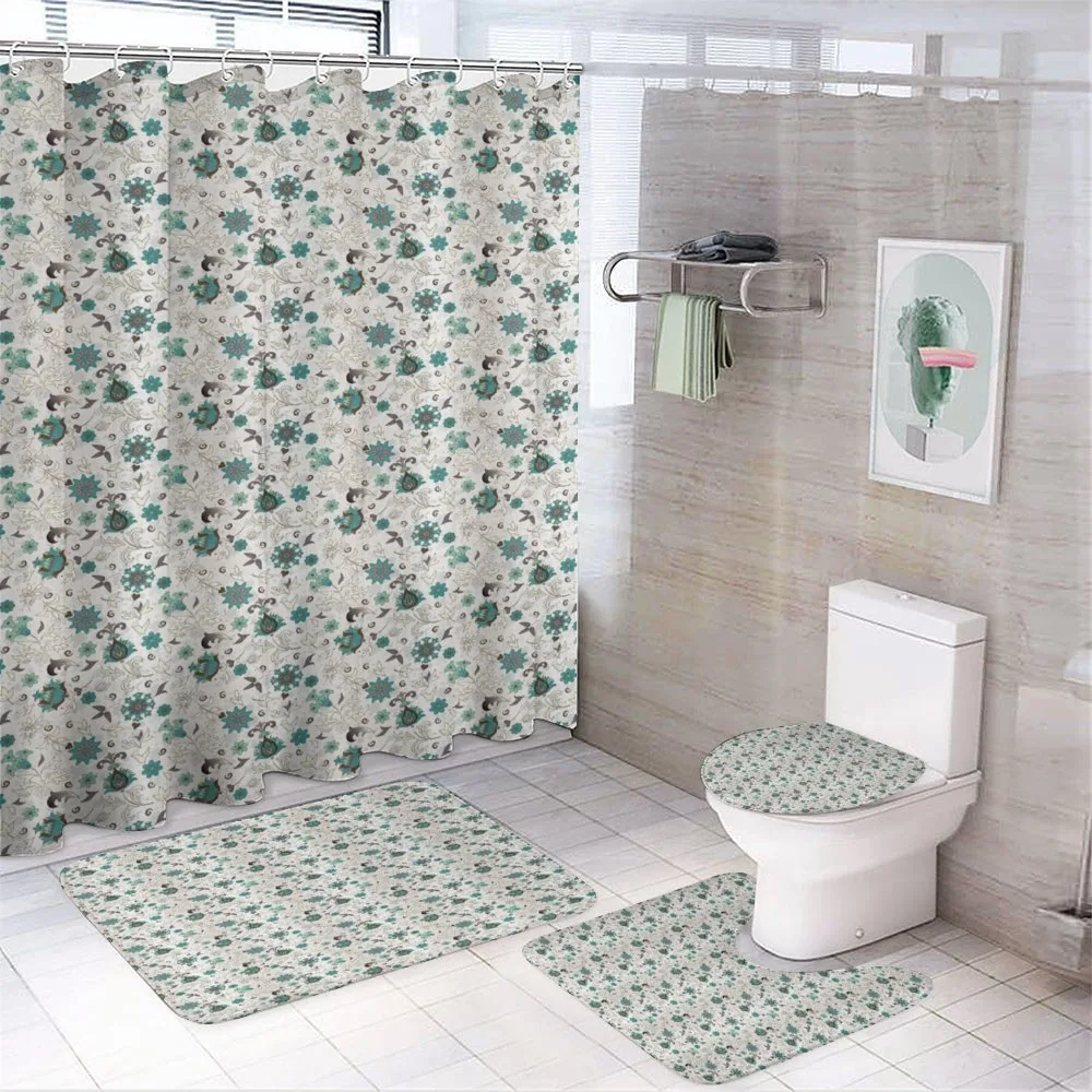 Heart Shaped Leaf — 4-Piece Bathroom Set preview