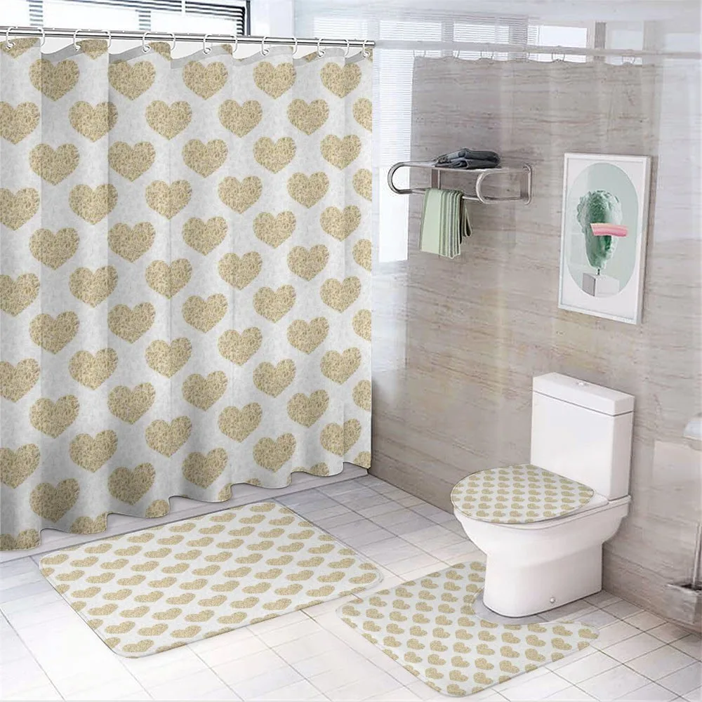 Floral Foliage Composition — 4-Piece Bathroom Set preview