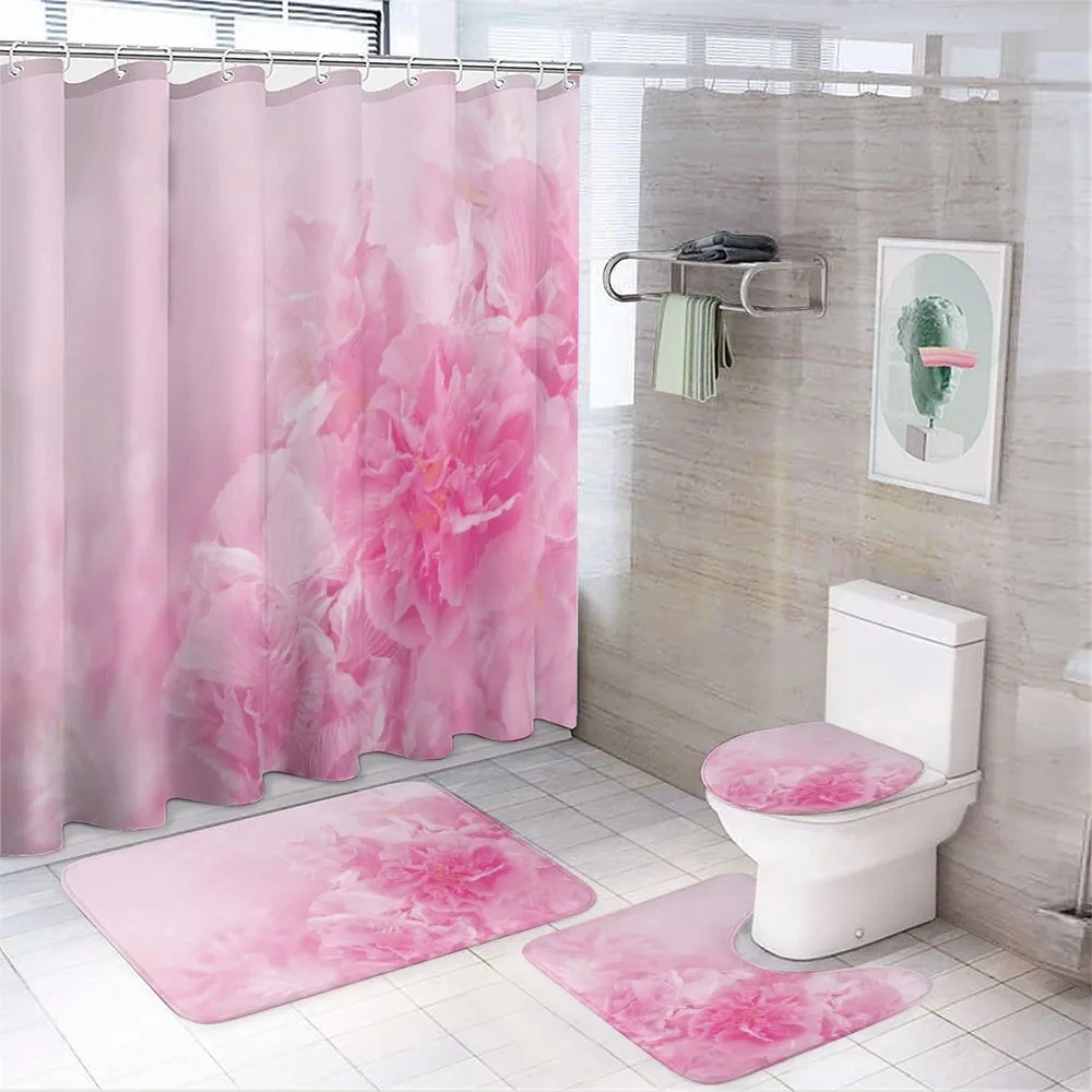 Spring Flora Shabby — 4-Piece Bathroom Set preview