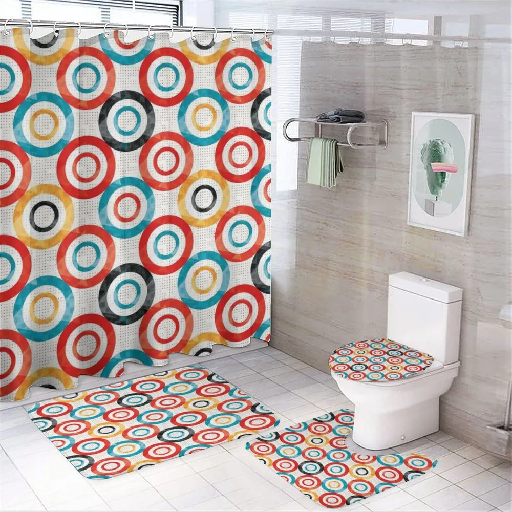 Retro Music Night — 4-Piece Bathroom Set preview
