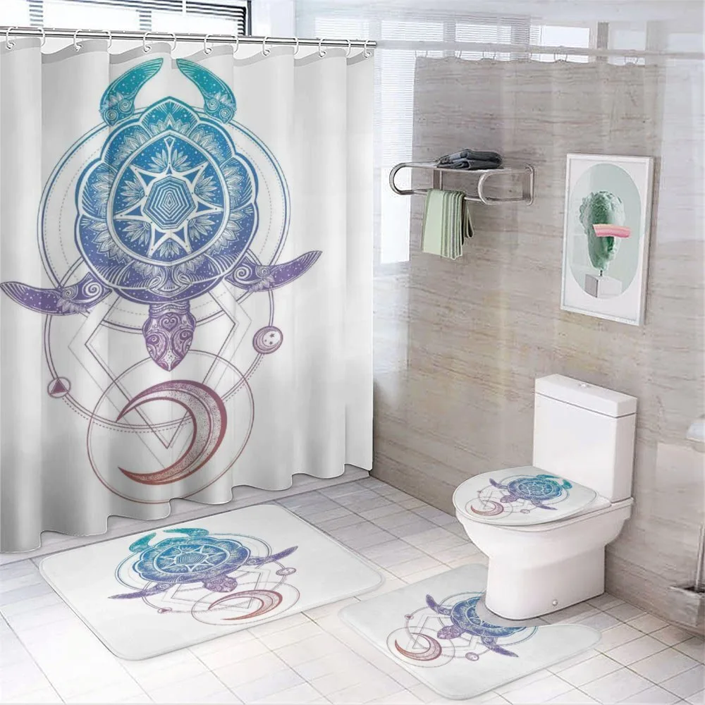 Geometry Animal — 4-Piece Bathroom Set preview
