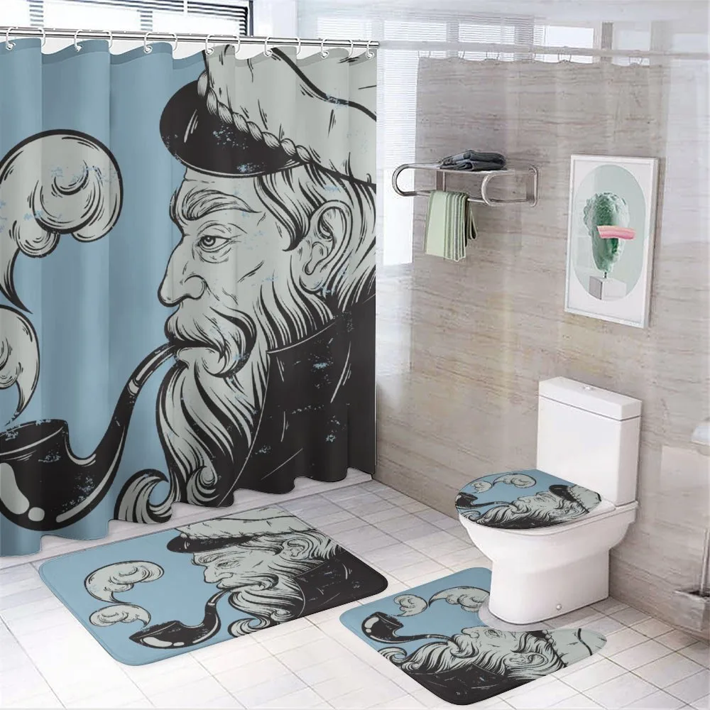 Old Seaman Pipe — 4-Piece Bathroom Set preview