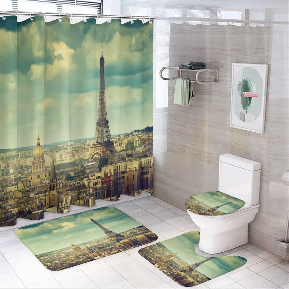 Building Aerial View — 4-Piece Bathroom Set preview