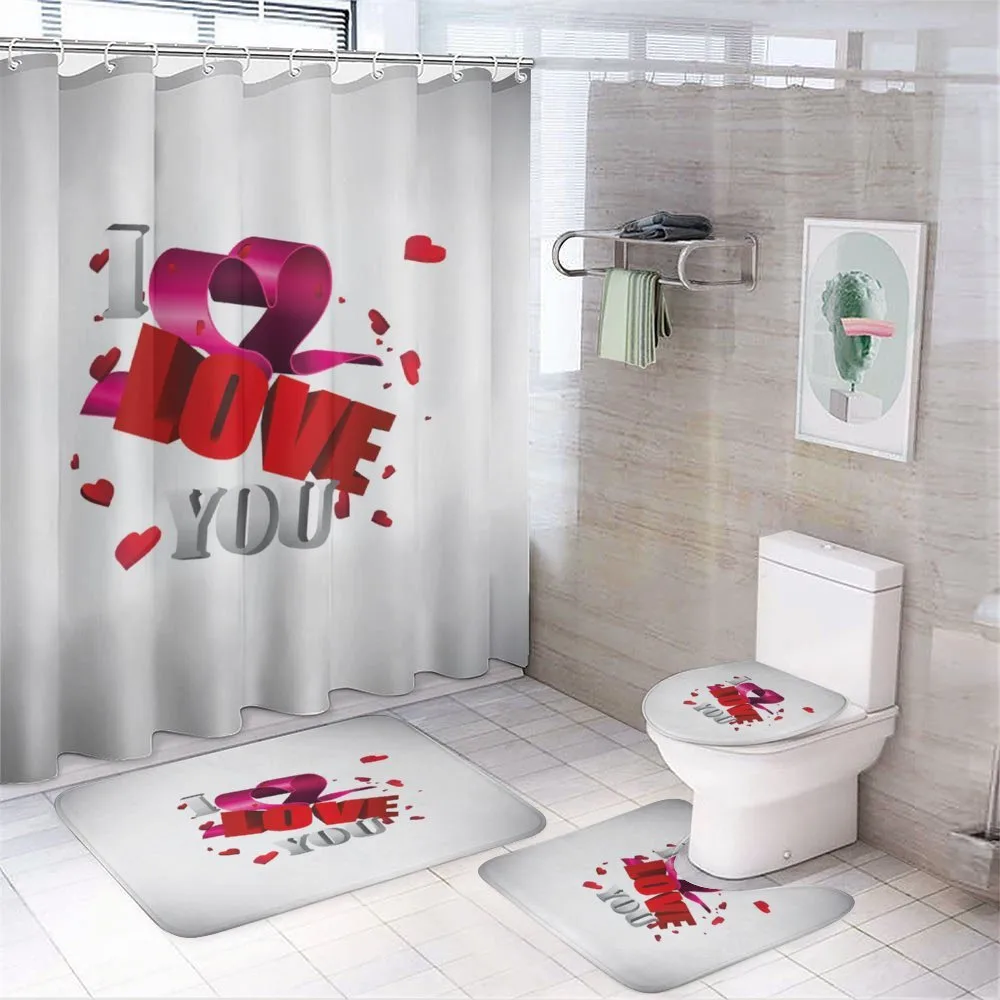 3D Modern Design — 4-Piece Bathroom Set preview