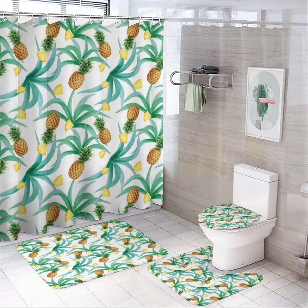 Botany Inspired Fruits — 4-Piece Bathroom Set preview